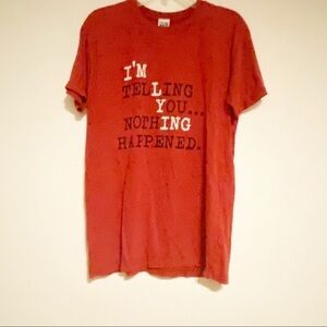 𝅺SPY Museum Graphic Tee Shirt Red Small